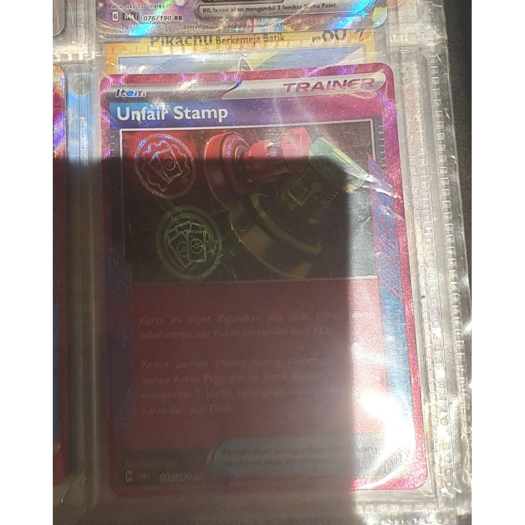 

Unfair stamp ace spec indonesia ori