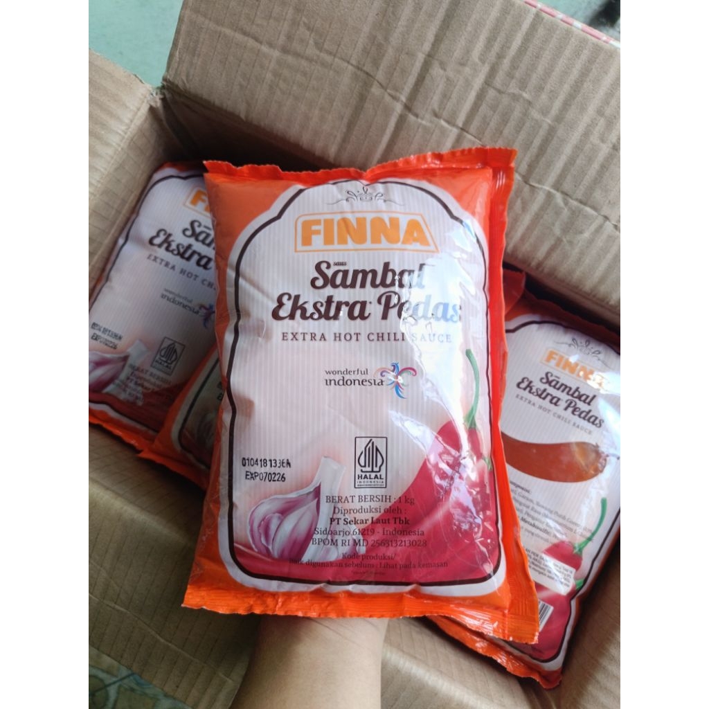 

Finna saos sambal ekstra pedas 1 kg