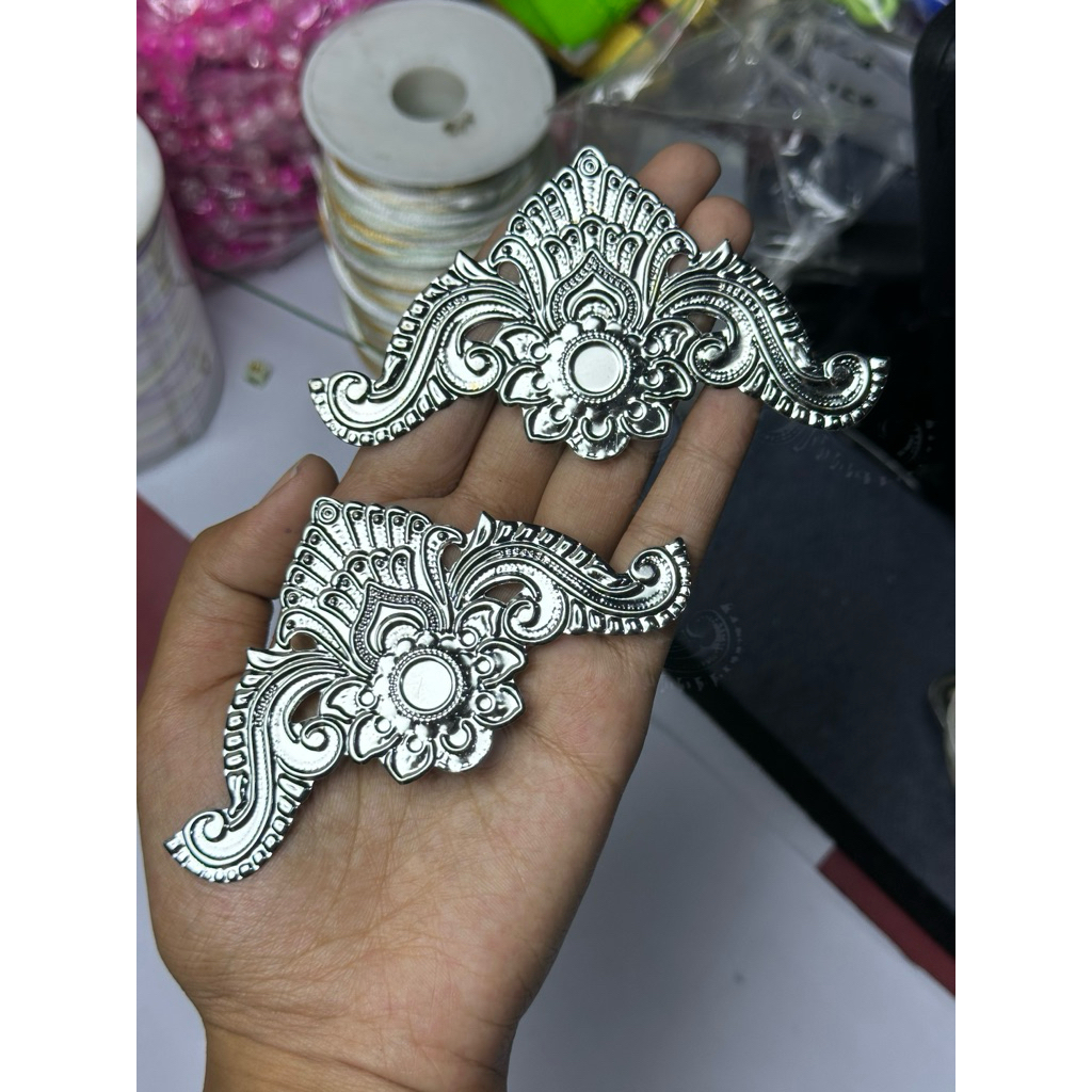 HIASAN SESERAHAN PINGGIR KOTAK / DIY KOTAK SESERAHAN / HIASAN