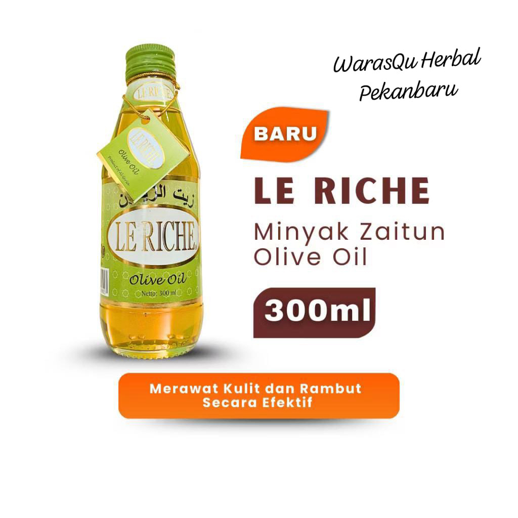 

Leriche OLIVE Oil 300 Ml || Minyak Zaitun BPOM 100% Original