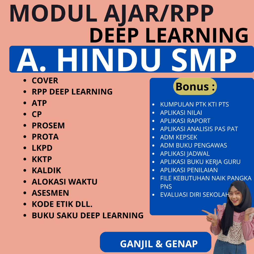 

Modul Ajar/RPP Deep Learning AGAMA HINDU SMP KELAS 7 8 9 - RPP KURIKULUM DEEP LEARNING SIAP PAKAI
