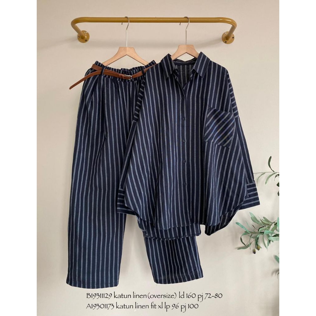 SETELAN KEMEJA CELANA KOREAN STYLE/CELANA KERJA WANITA