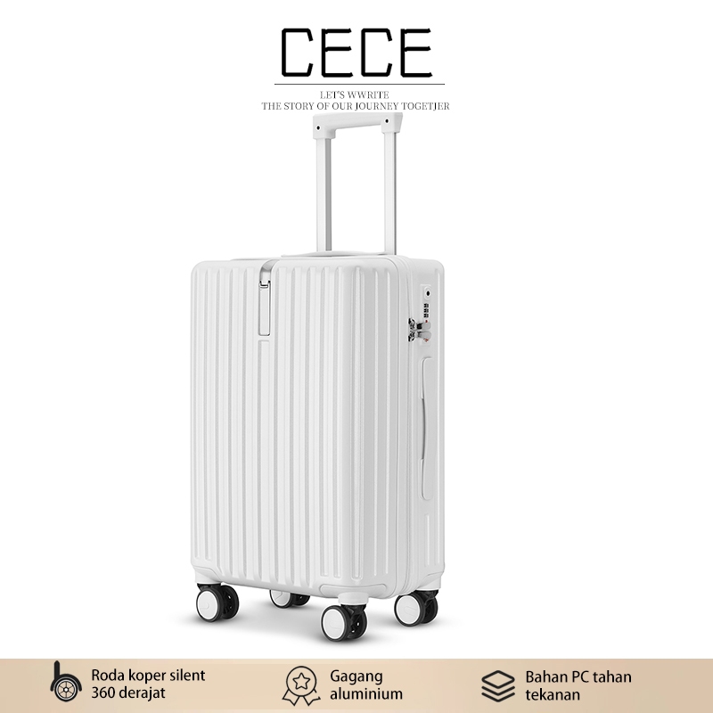 【CECE】 Polo Koper 24 Inch jumbo 20 / 22/26/28 inch Kabin Bagasi Koper Tas Travel Polo besar anak