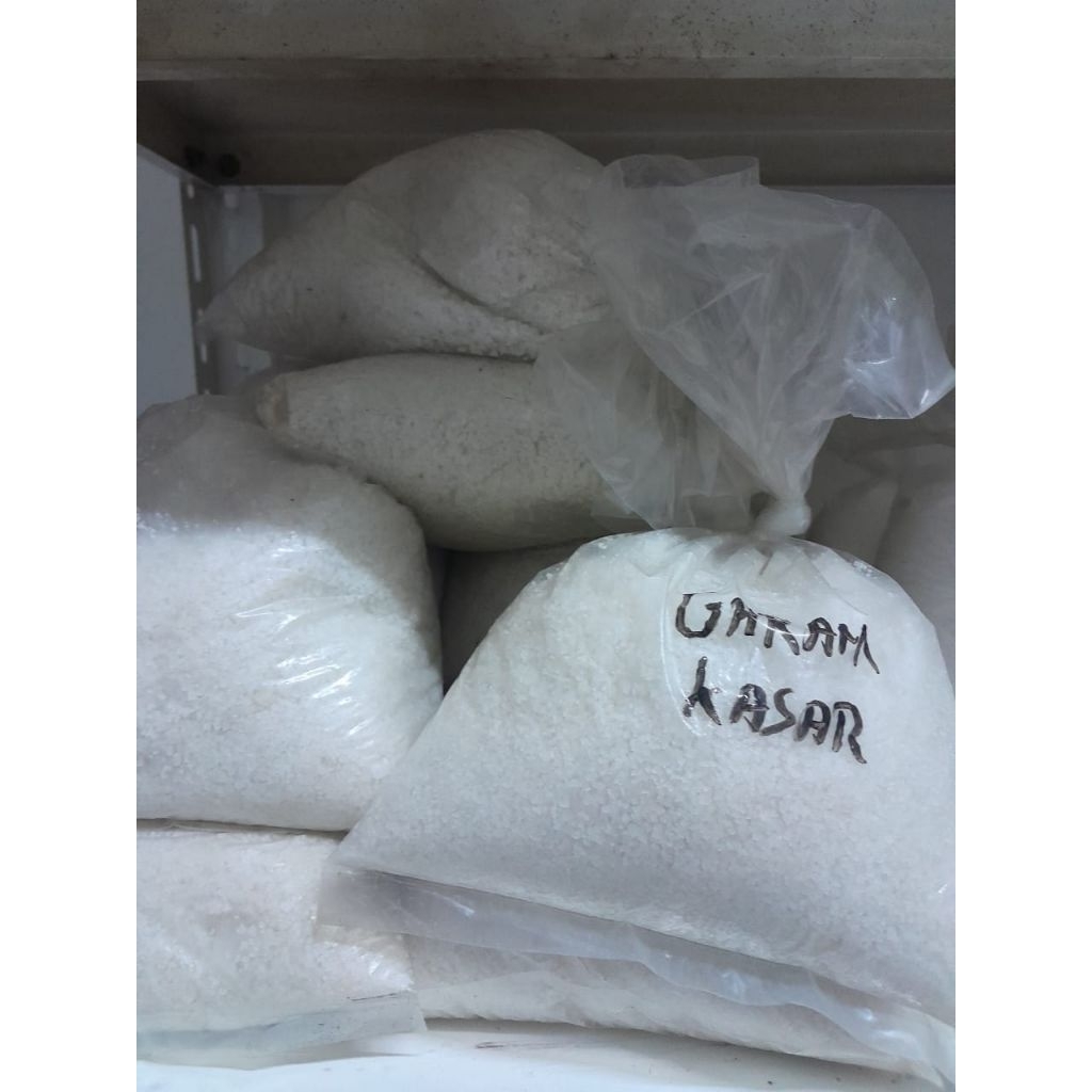 

Garam Kasar/Krosok 1 Kg + Bonus packing bubble wrap