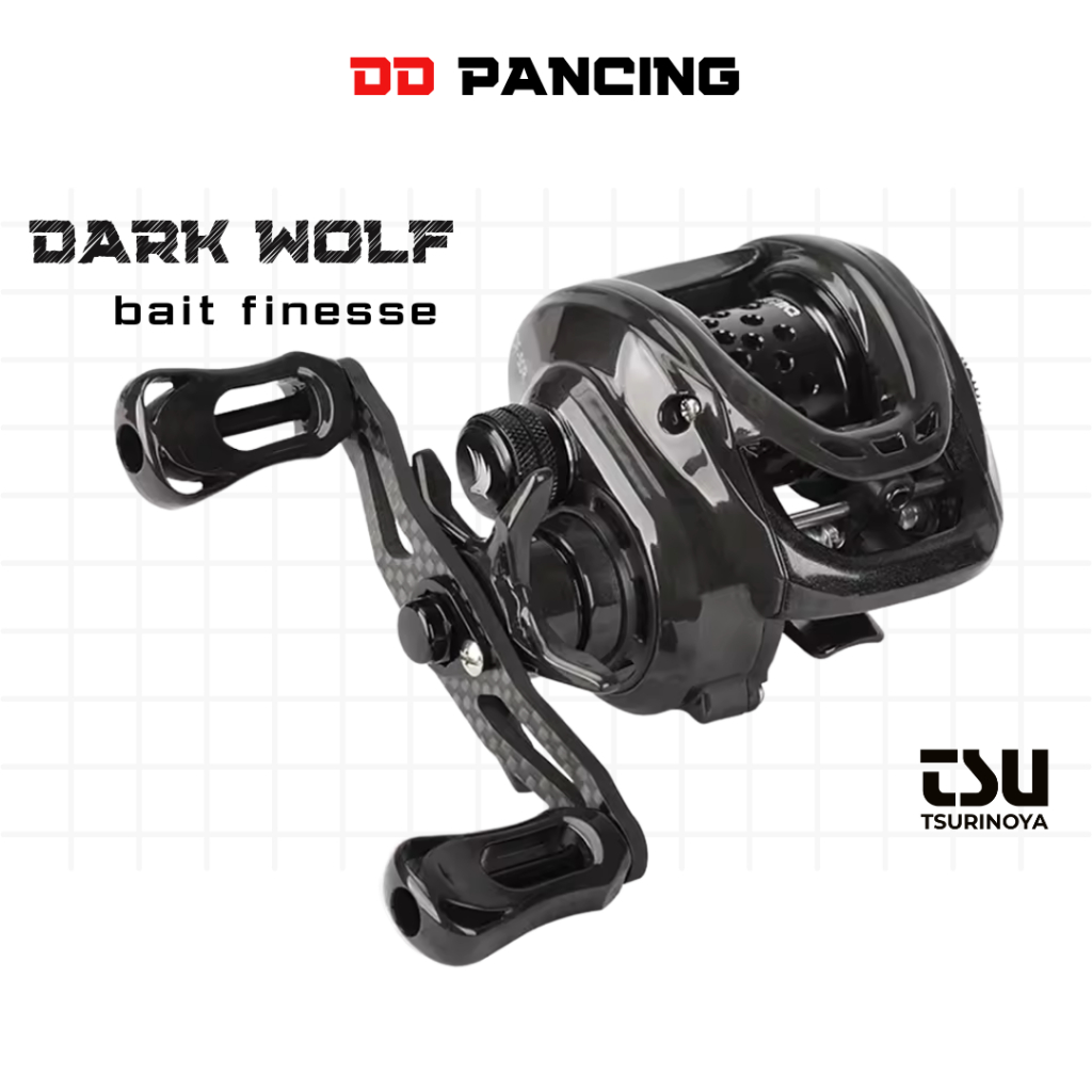 Reel Bc Tsurinoya Dark Wolf DF-50 BFS Baitcasting Ultralight Finesse