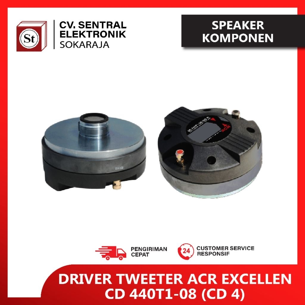 DRIVER TWEETER ACR EXCELLENT CD440T1 08 CD4