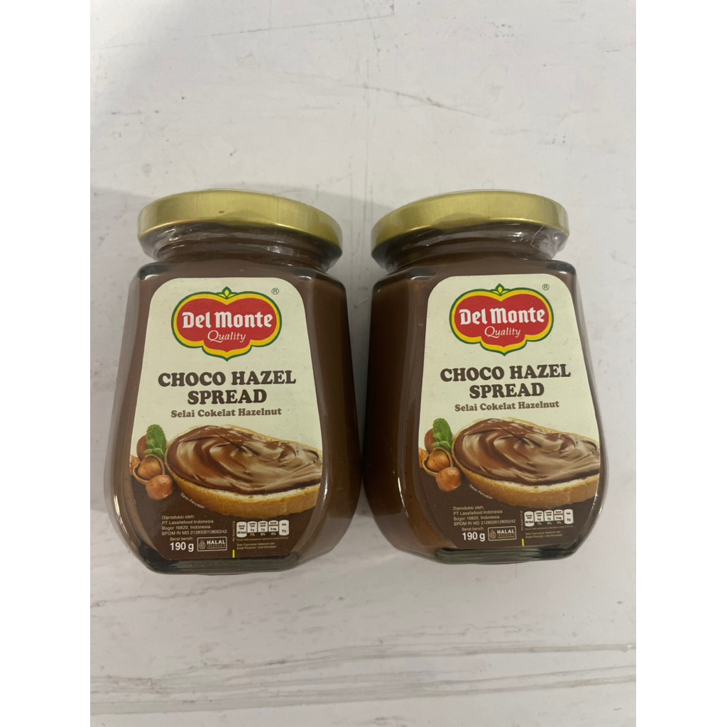 

Delmonte Spread Hazelnut Choco Selai Cokelat Hazelnut 190g