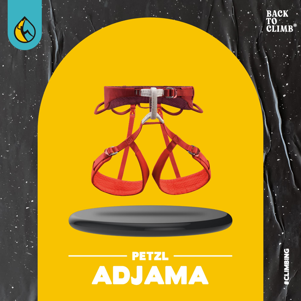 Harness Petzl Adjama Terbaru - Safety Panjat Tebing - Harnest Climbing
