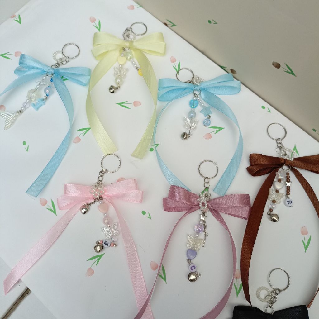 Bag charm pita | Gantungan | Zodiac | Huruf | Murah |