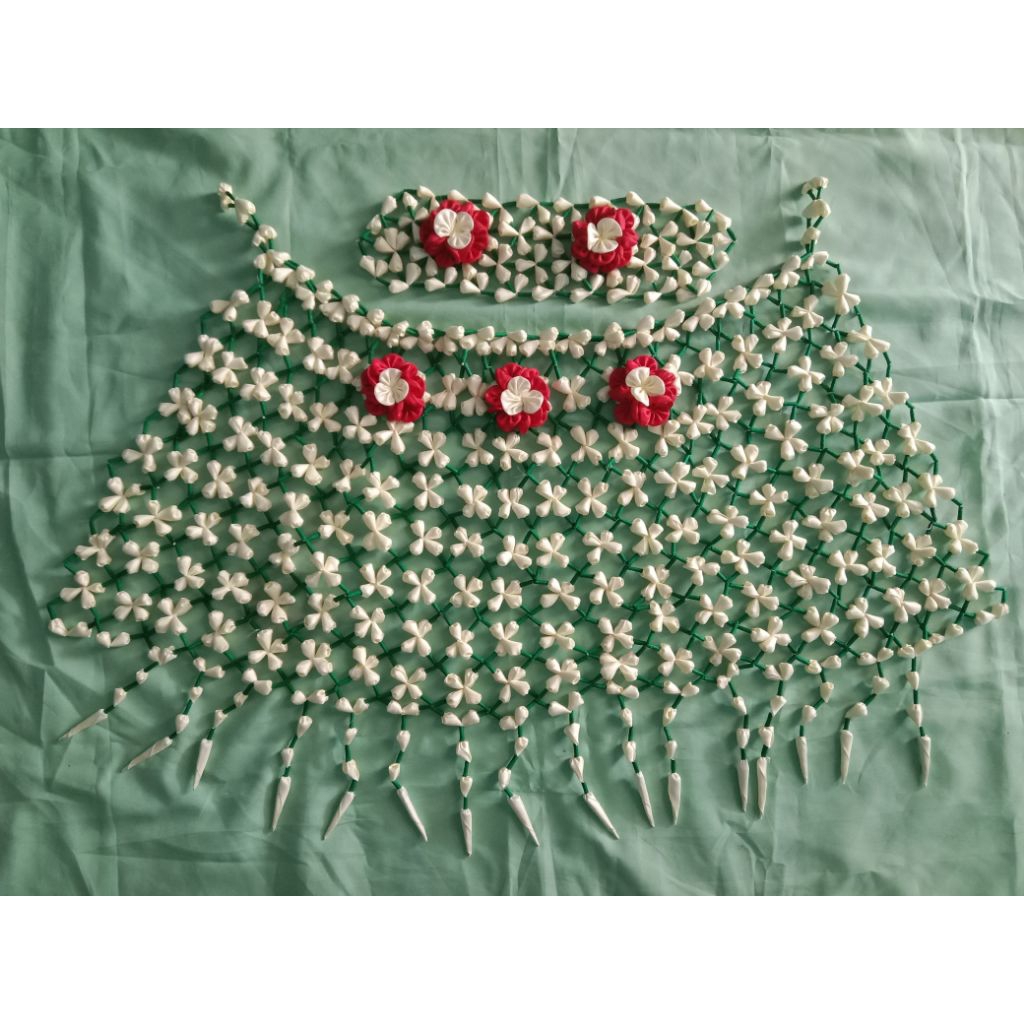 siraman 7bulanan melati imitasi palsu variasi 3mekar merah