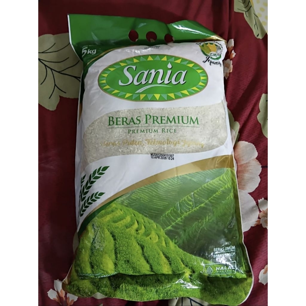 

Beras Sania 5kg READY