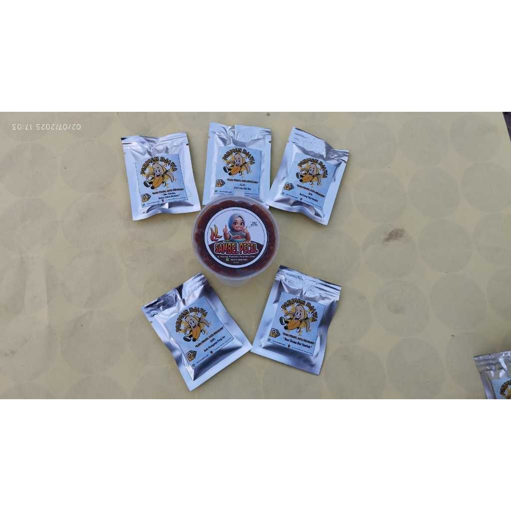 

Paket Hemat Sambal Pecel 100g + Permen Pisang 5pcs – Camilan Unik Asli Produk Djawa