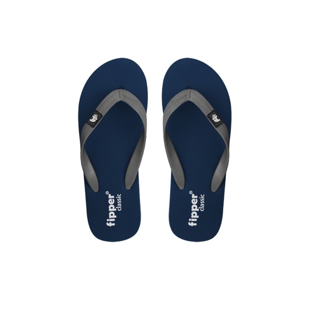FIPPER CLASSIC BLUE SNORKEL GREY/ FIPPER ORIGINAL/SENDAL CEWEK COWOK