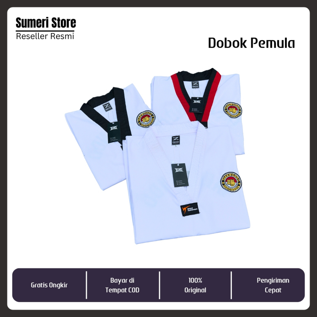 Ready Dobok Taekwondo Pemula taekwondo