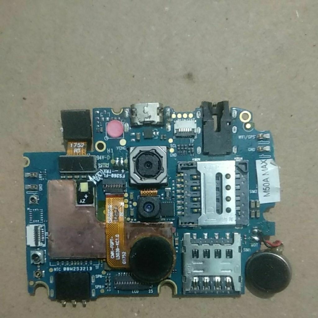 Mesin Evercoss M50 Max normal