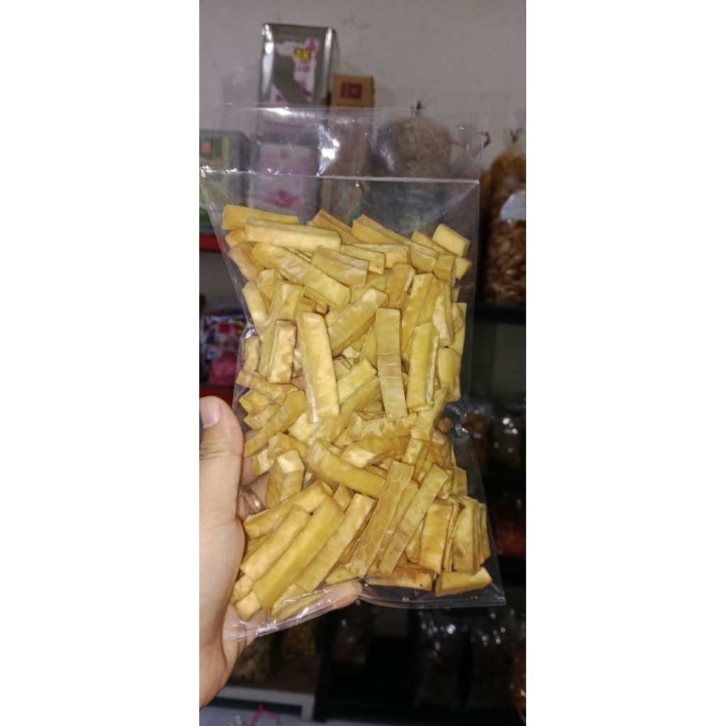 

stik sukun asin gurih / kripik sukun stik