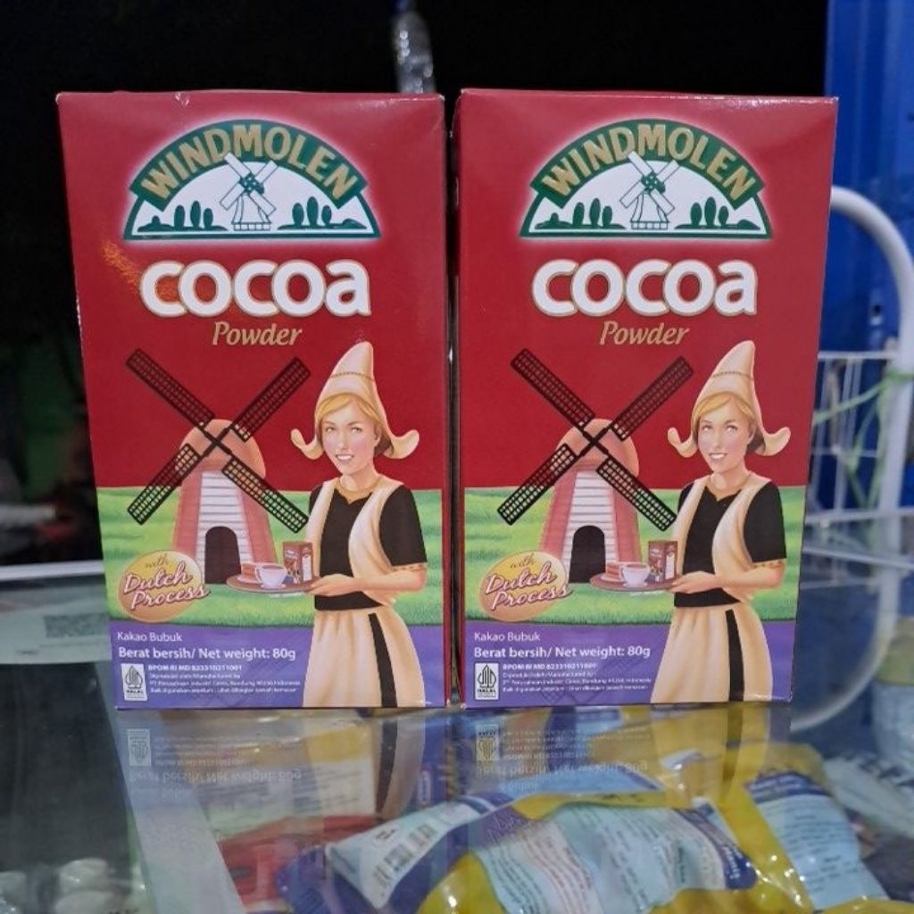 

cocoa powder windmolen cokelat bubuk