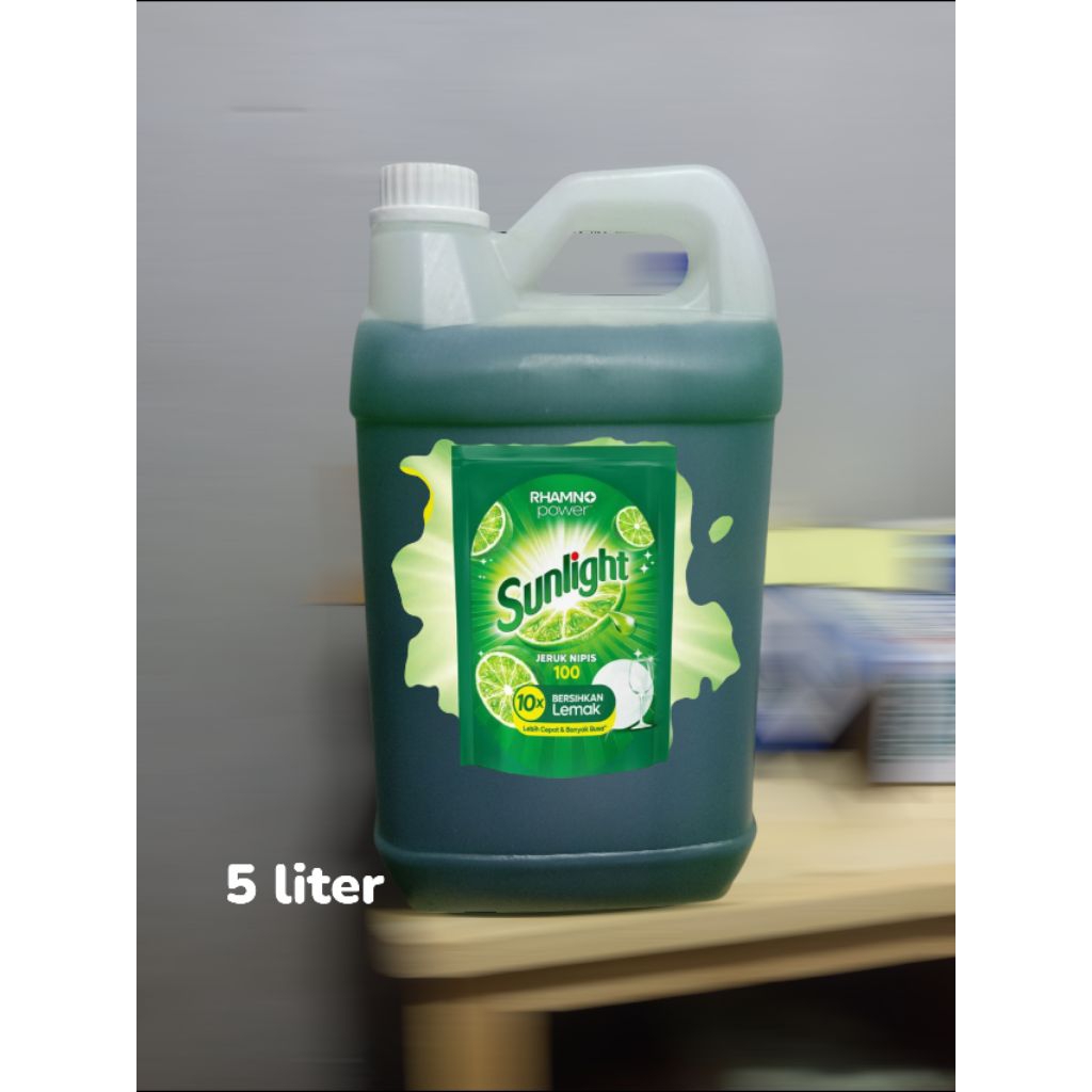 [READYYY] SUNLIGHT 5 LITER TERMURAH BISA COD SABUN CUCI PIRING WANGI JERUK NIPIS MURAH