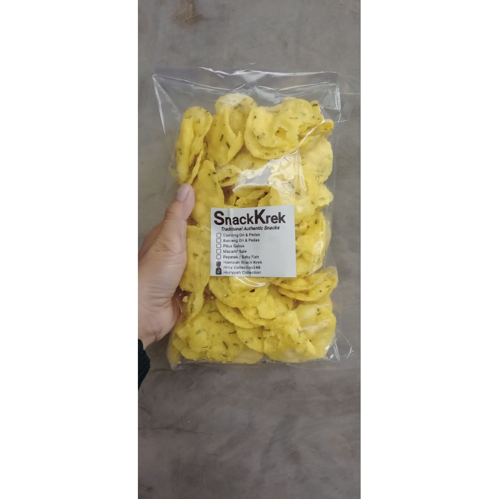 

Comring bawang khas ciamis cemilan keripik singkong comring original Comring pedas chili oil