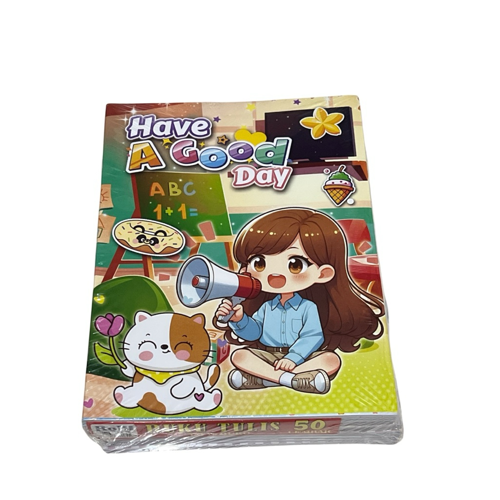 

BUKU TULIS MURAH 50 Lembar isi 10 Buku BP/BOBI/STARNOV