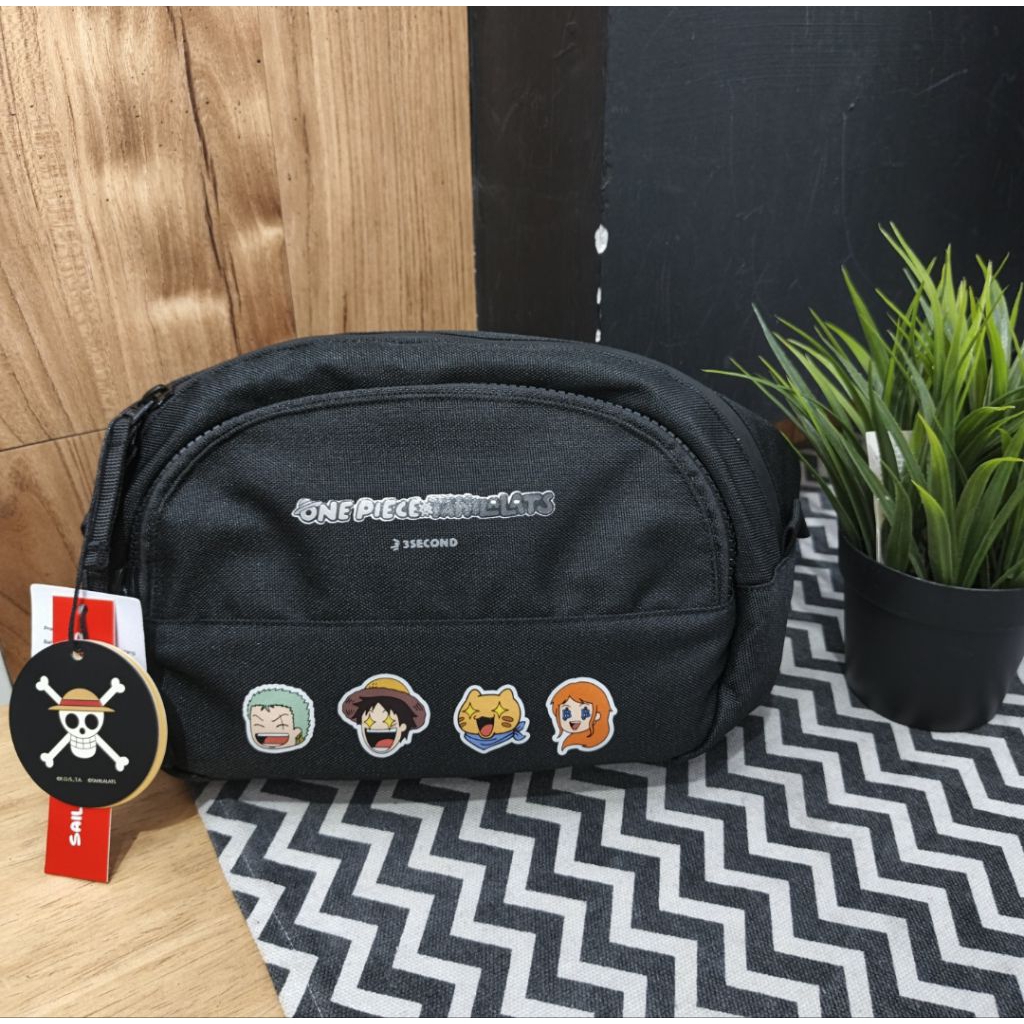 3Second X One Piece X Tahilalats Waist Bag Pria Polyester 081124 Original