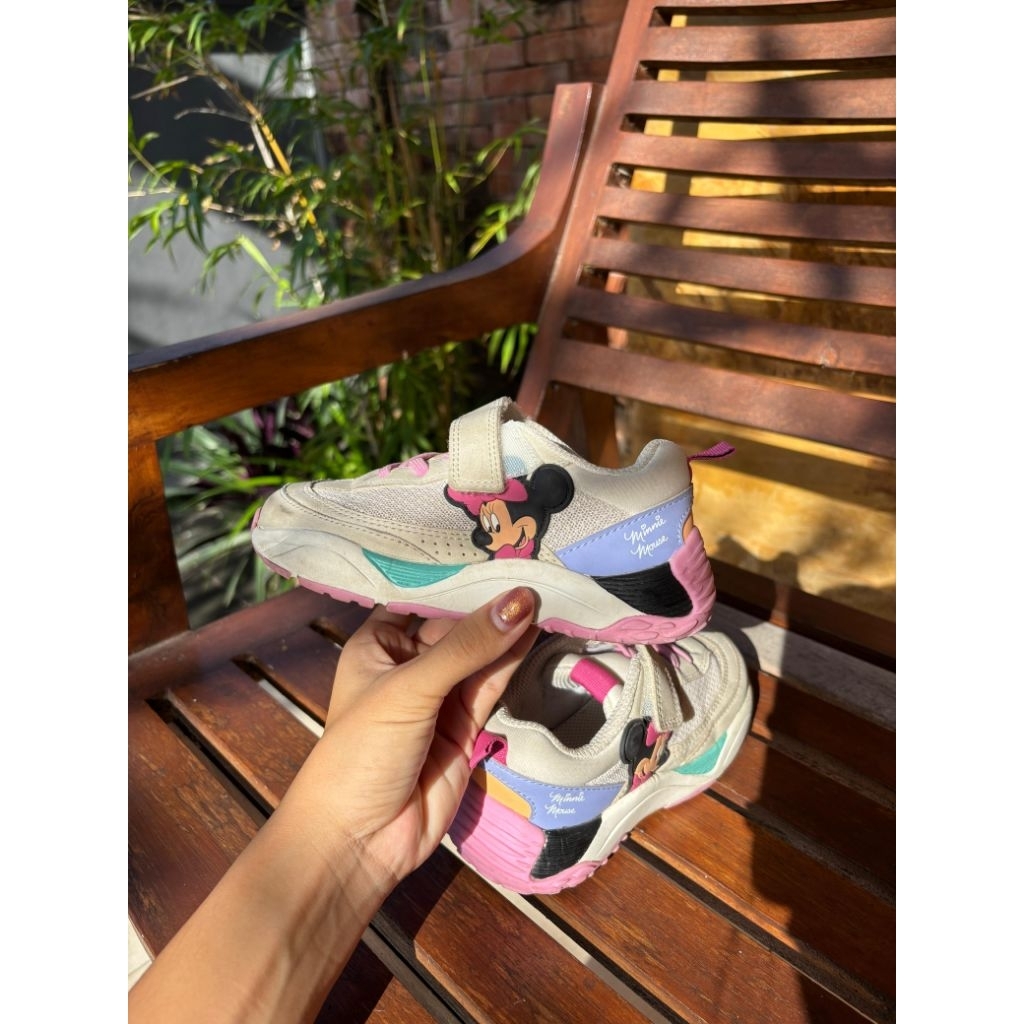 Zara mickey kids shoes size 27 insole 16,9cm, no box, original store zara beachwalk kuta bali