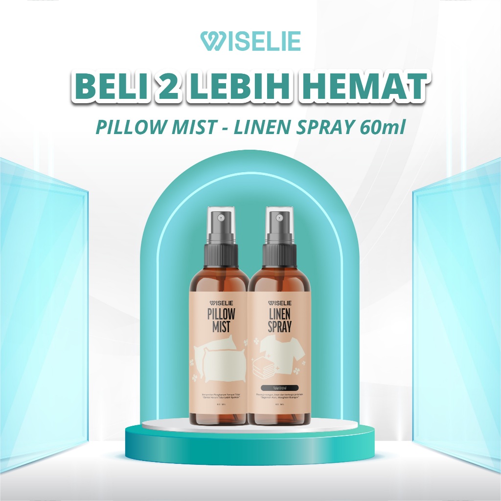 Wiselie Paket Hemat Aromatic Spray Tidur Nyenyak
