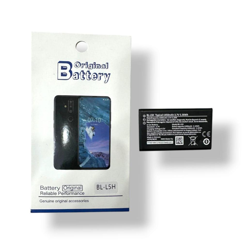 BATTERY NOKIA / BATERAI ORI NOKIA BL-L5H / BATRE NOKIA 105 4G, 110 4G, 125,150 (2023 EDITION)