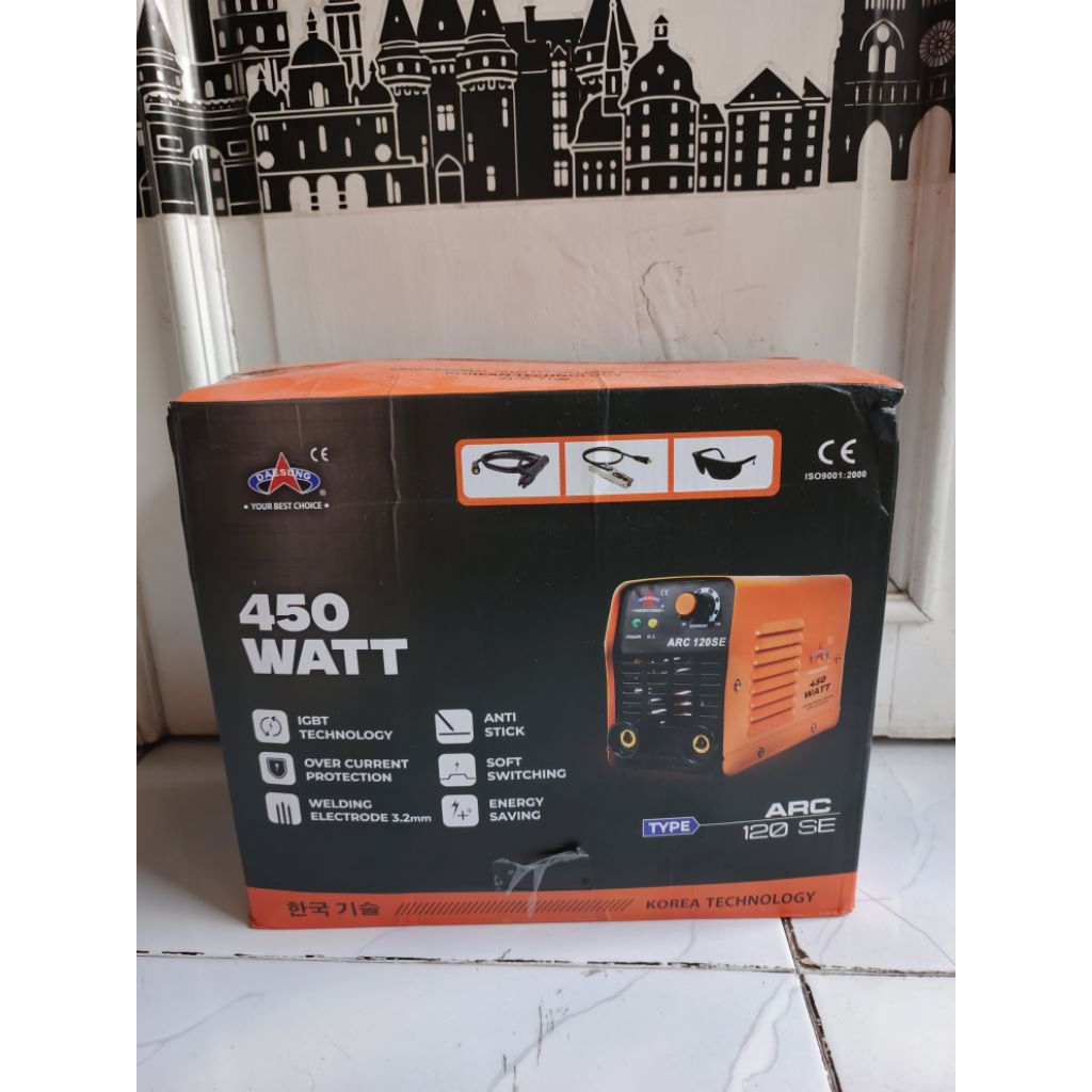 Mesin Las Daesung ARC 120 SE Baru