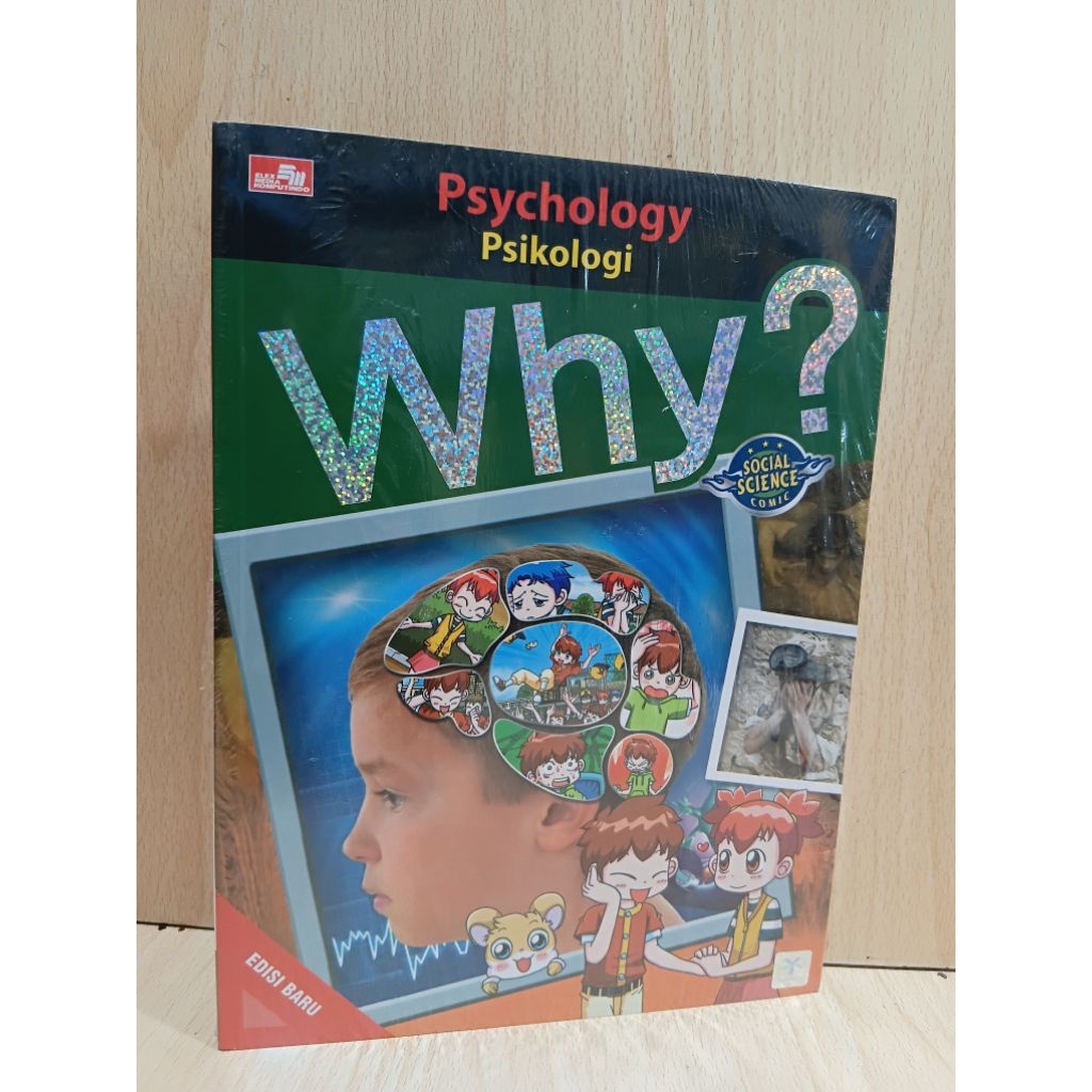 Komik anak ( Pendidikan U12+ ) WHY Psikologi.edisi baru.