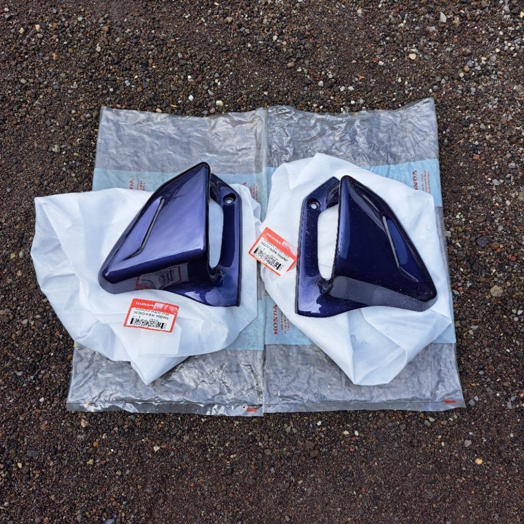 Cover tangki honda tiger 2000 Tilas/tilam (tiger lawas/tiger lama) Violet Original AHM Astra Honda M