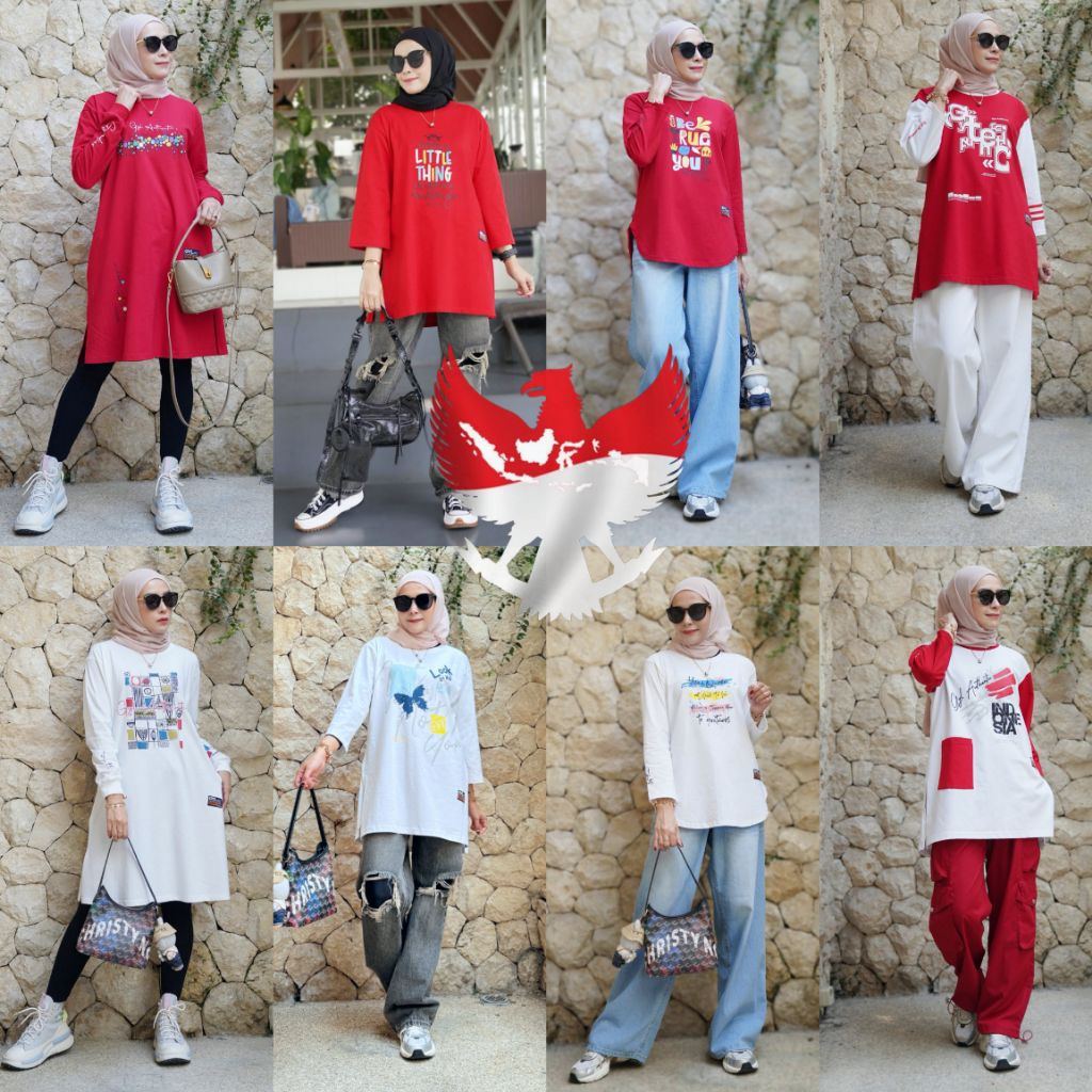 Kaos GYL Kaos Midi Tunik Best Design By Gyl Authentic