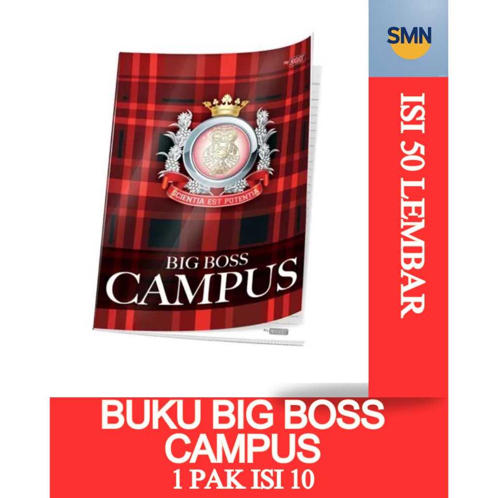 

BUKU BIGBOSS CAMPUS 38/50 LEMBAR 100% ORIGINAL