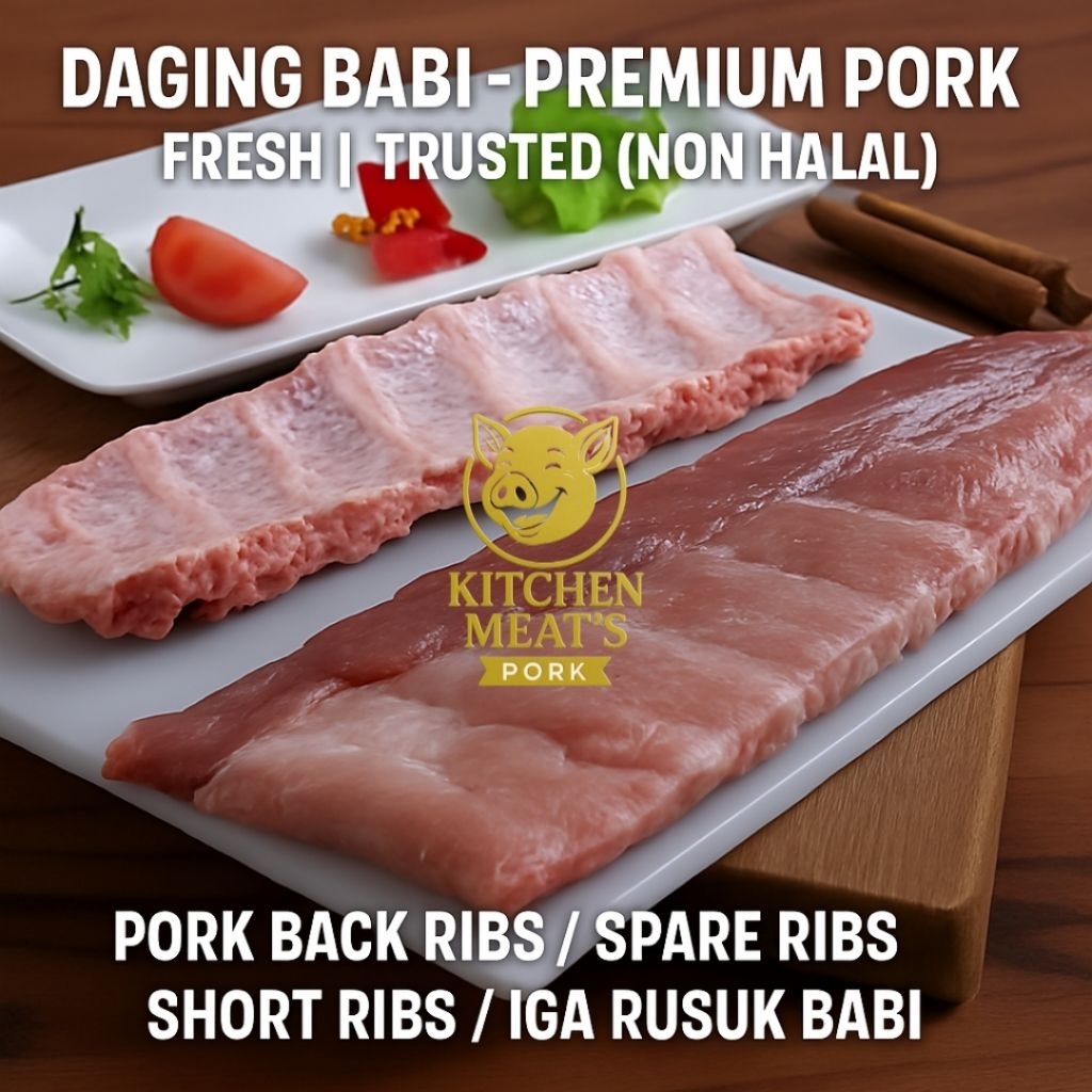 

BABY BACK RIBS/SPARE RIBS (KG)