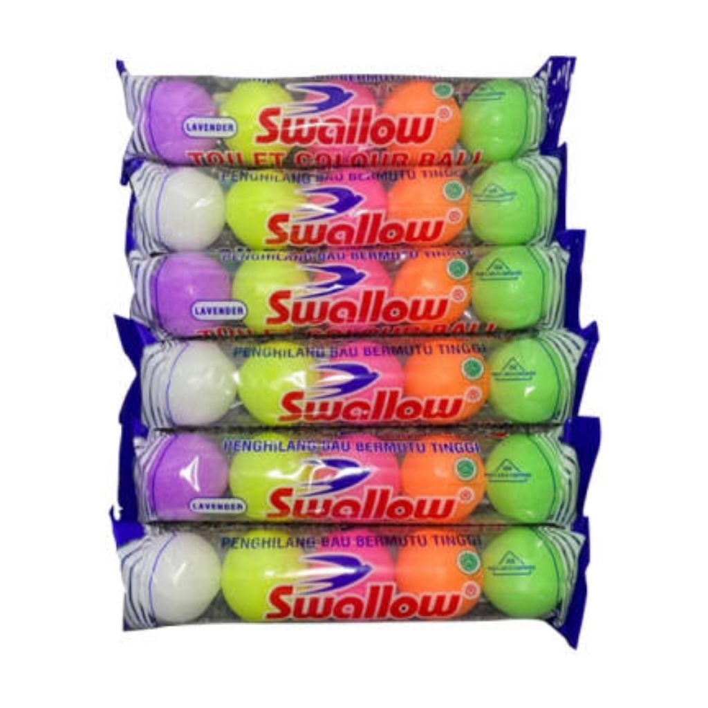 Kamper Swallow Toilet Colour Ball 5 pcs/Kamper Swallow/Kamper Toilet