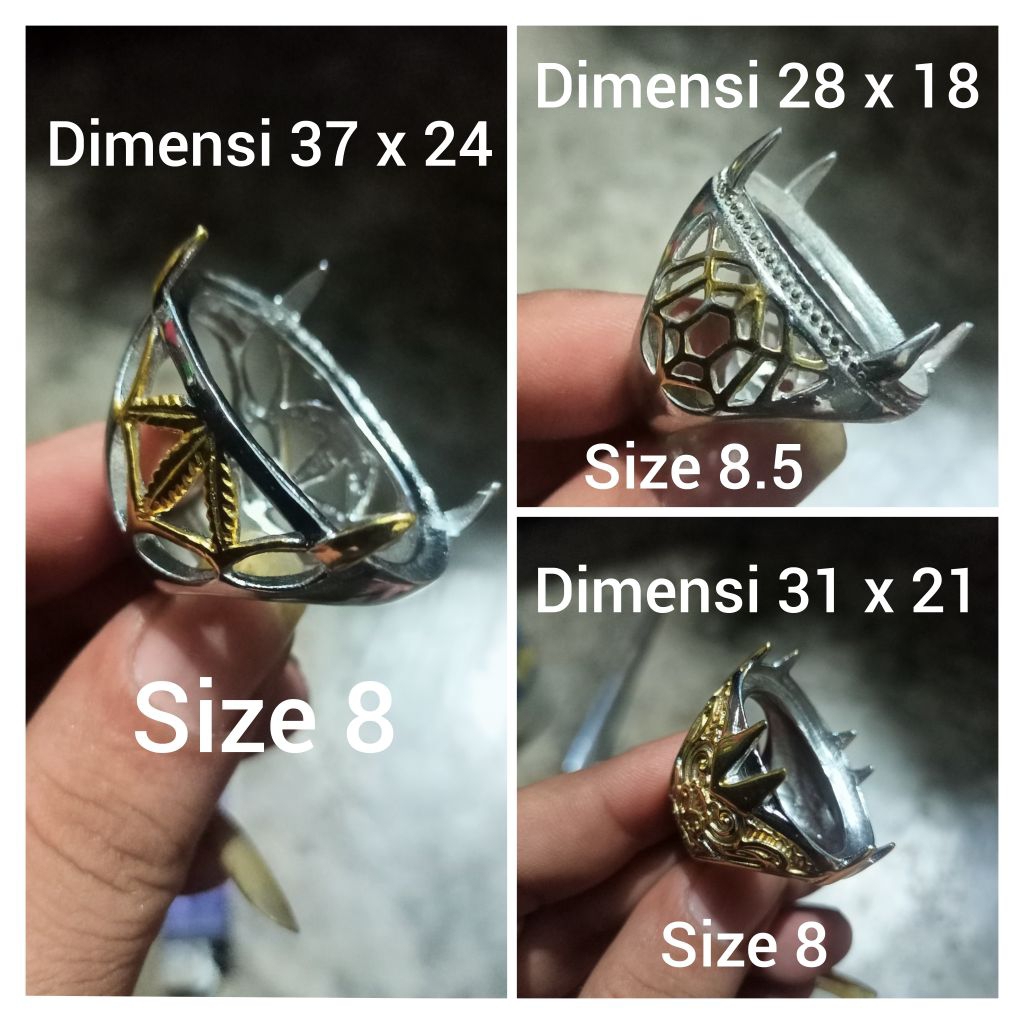 ring cincin titanium