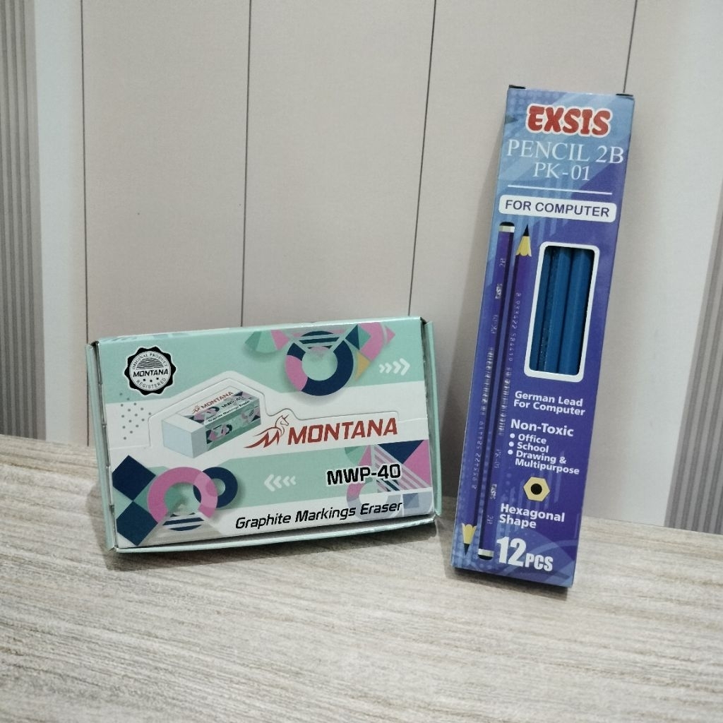 

Set paket Penghapus dan Pensil 2b TERMURAH