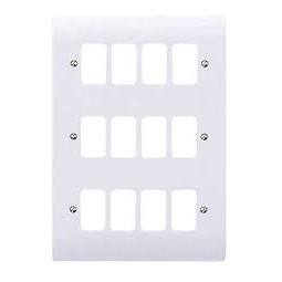 MK K3639 Whi | Saklar 12 Mata (Set) | Grid Plus