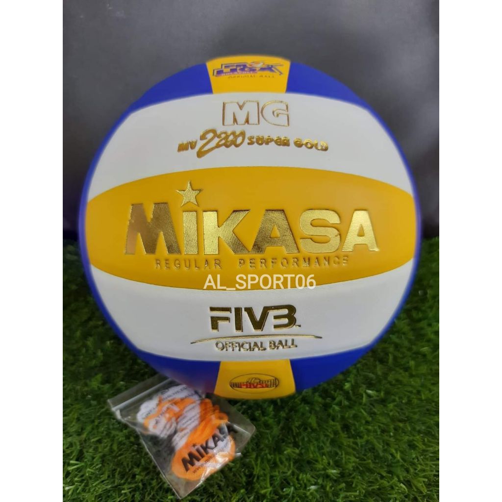 Bola Voli Mikasa MV2200 Super Gold Original . Bola Volley Mikasa Voly