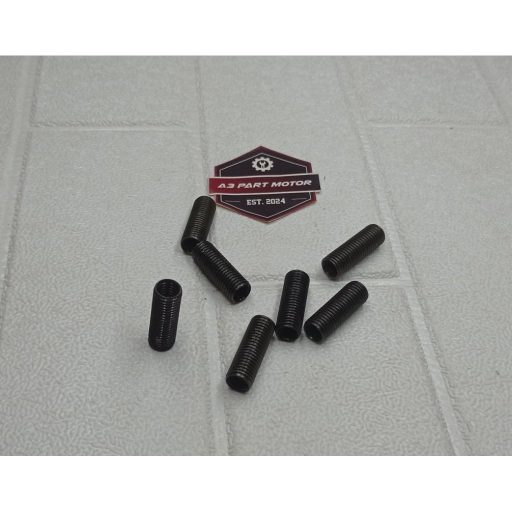 SOK DRAT M8 BAUT 12 DIAMETER LUAR 12MM DIAMETER DALAM 8MM