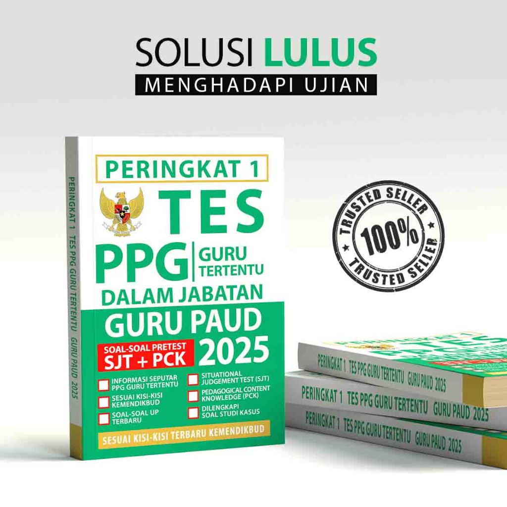 Buku PPG Guru Tertentu Guru PAUD 2025 - PPG Guru Dalam Jabatan Guru PAUD 2025
