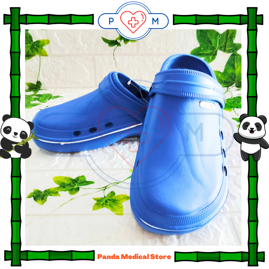 Sandal Medis / Sandal OK Perawat / Dokter Warna Biru