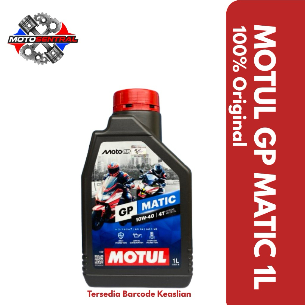 MOTUL GP MATIC 1L 10W-40 OLI MESIN MOTOR MATIC