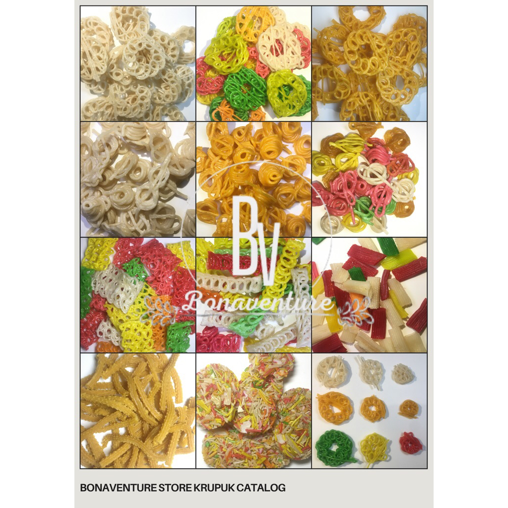 

aneka krupuk mentah krupuk seblak 500g