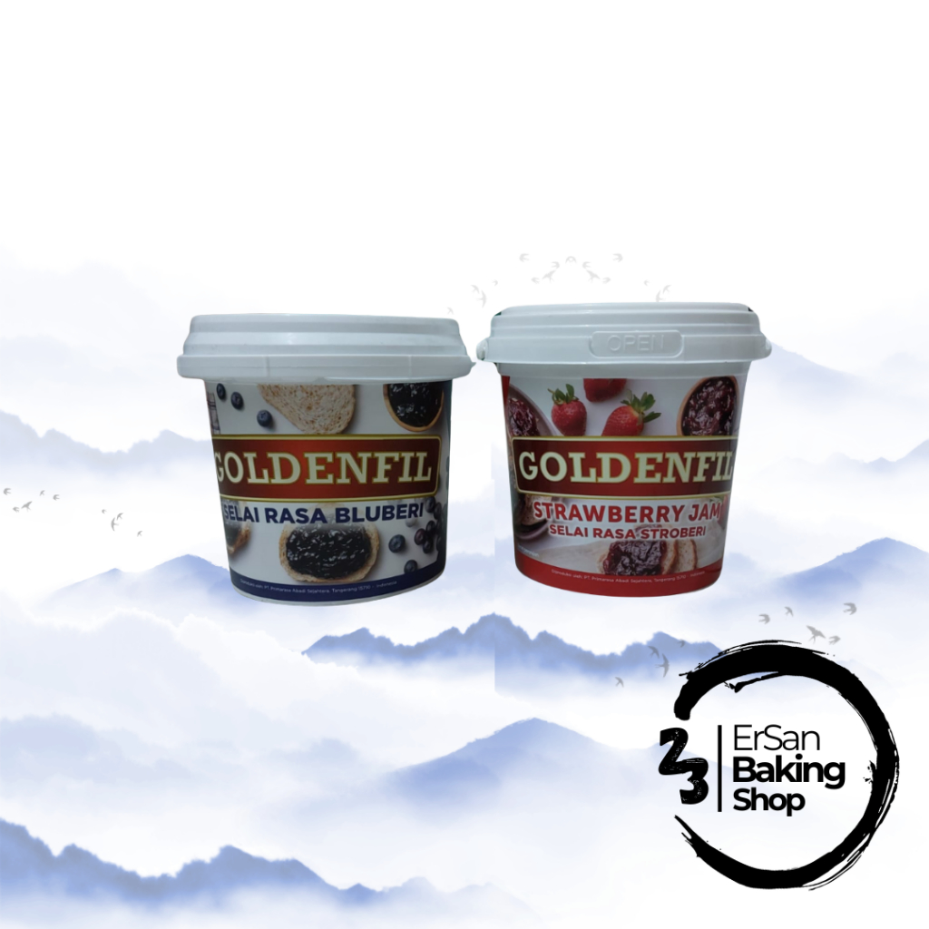 

Selai GOLDENFIL Strawberry/Selai GOLDENFIL Bluberi/Blueberry Goldenfil/Strawberry Jam Goldenfil 1 Kg