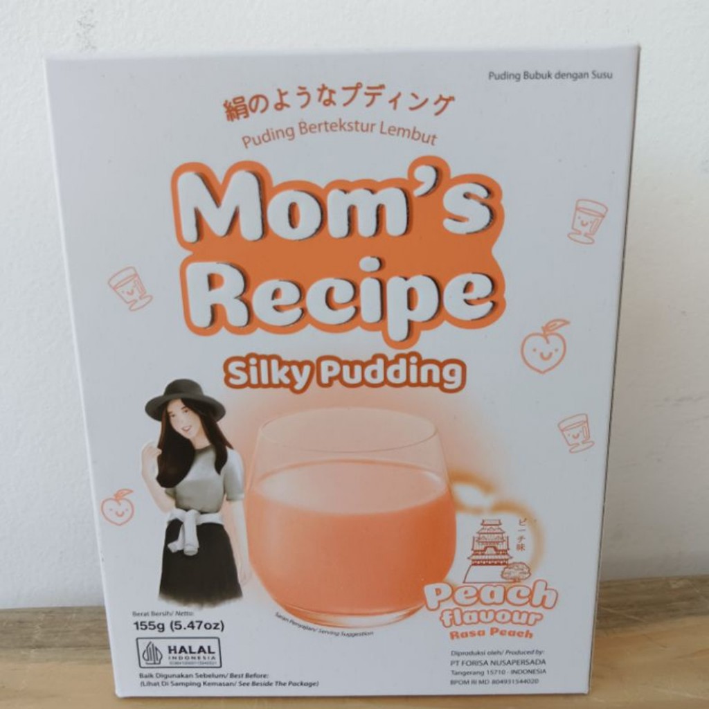 

MOMS RECIPE SILKY PUDDING PEACH 155G