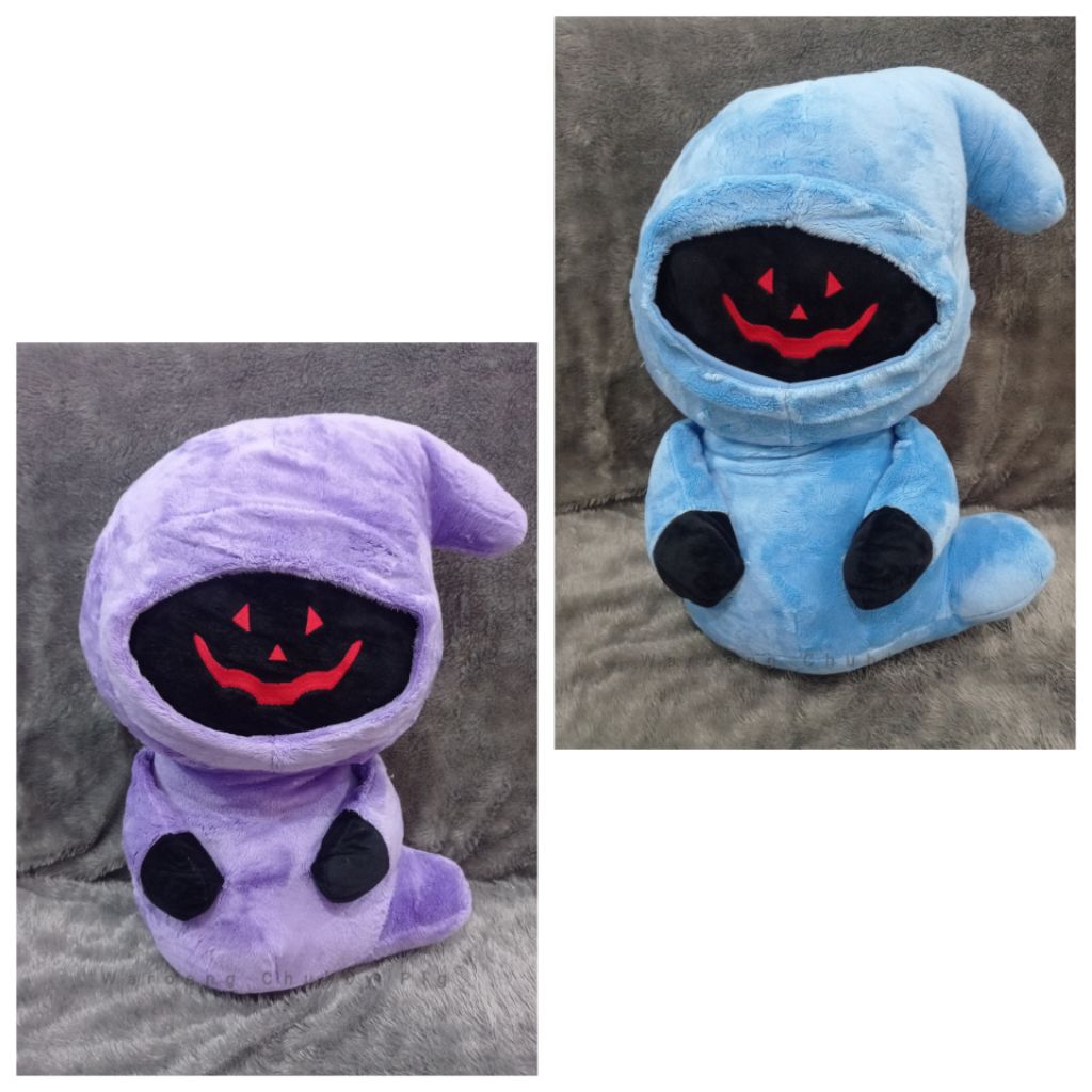 Boneka Plush Halloween, hantu, grim reaper