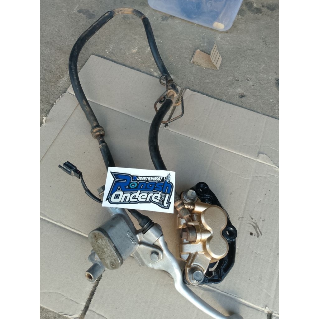 rem depan master kaliper full set selang Yamaha jupiter burhan jupiter z original second