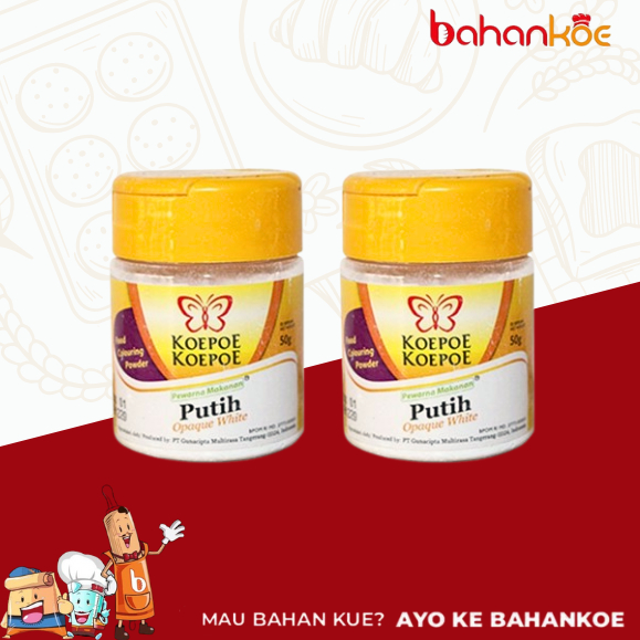 

KOEPOE PEWARNA MAKANAN PUTIH BTL 50 GR