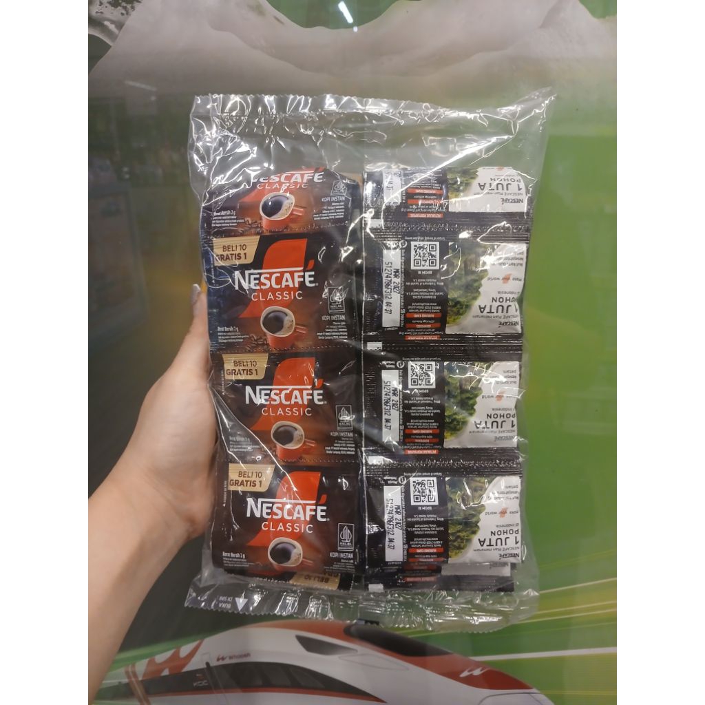 

jual kopi instant sachet nescafe classic single pack